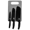 Gibson Home® Edge Craft Nonstick Stainless Steel Cutlery Set with Cutting Board
